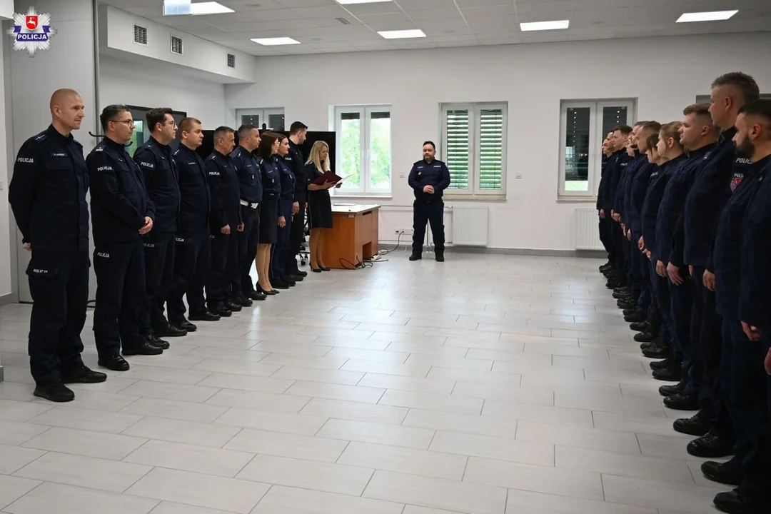 Lublin: Blisko 50 policjantów już po szkoleniu podoficerskim