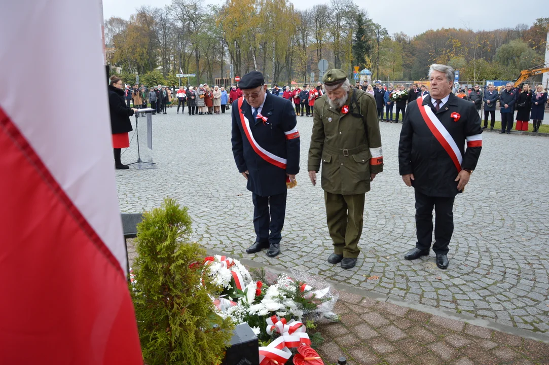 Obchody 105. rocznicy odzyskania niepodległości w Poniatowej