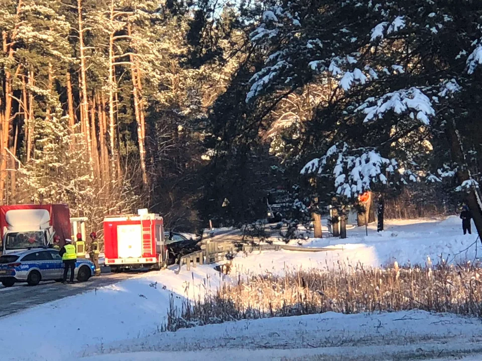 Wypadek Wola Duża k. Biłgoraja