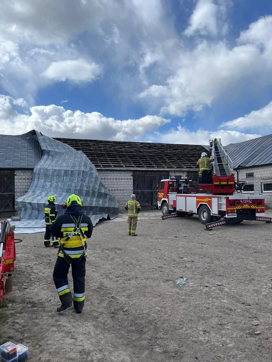 Burze i wichury na Lubelszczyźnie. Ponad 450 interwencji i jedna osoba poszkodowana