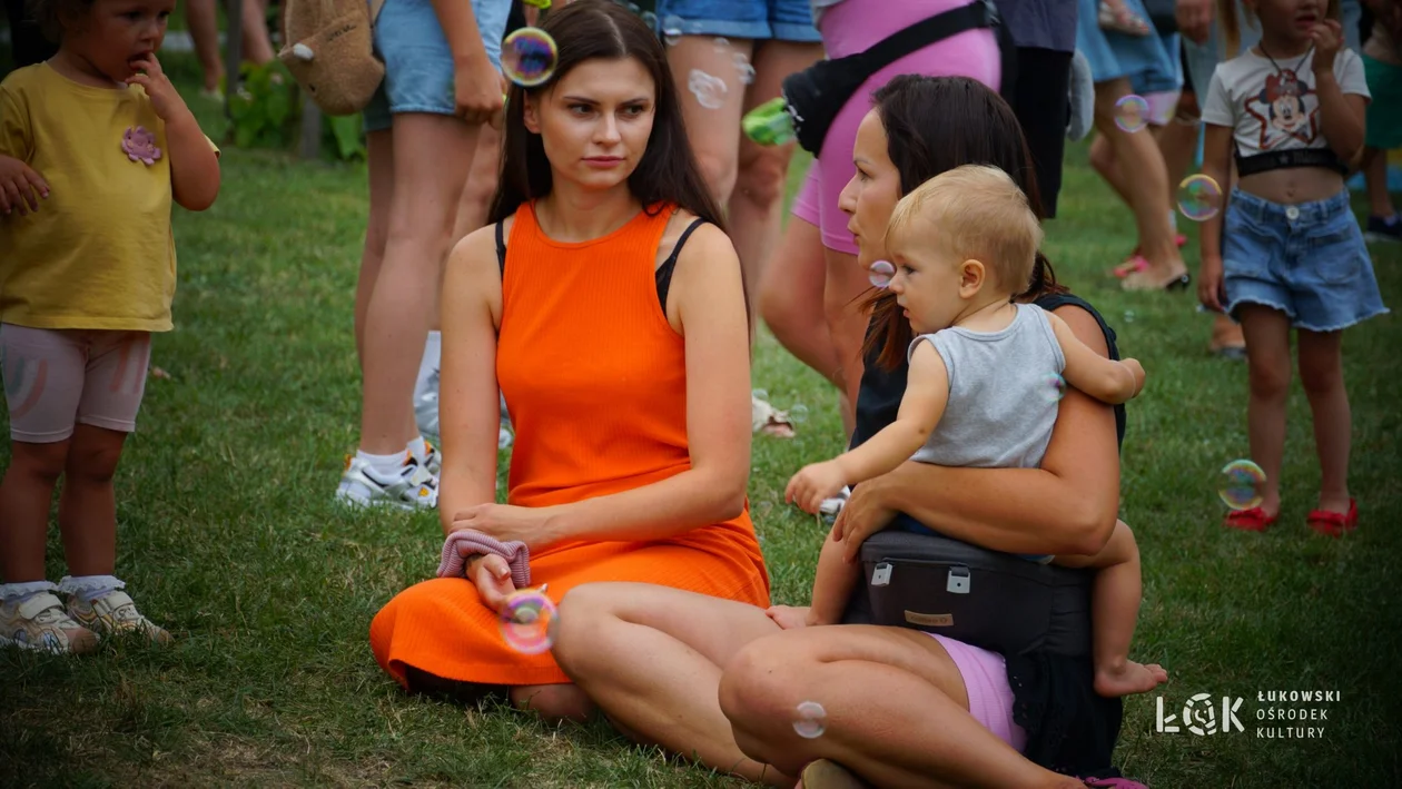 Festiwal Balonów, Baniek Mydlanych i Kolorów w Parku Miejskim w Łukowie