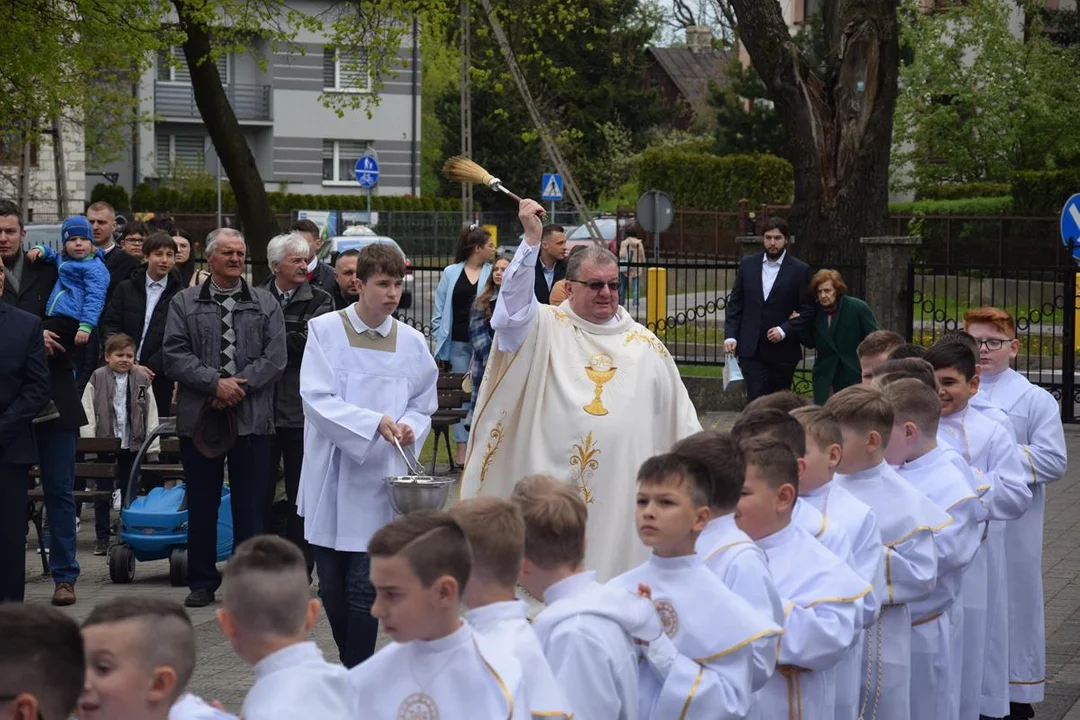 I Komunia Święta w parafii pw. Wniebowzięcia NMP w Białej Podlaskiej