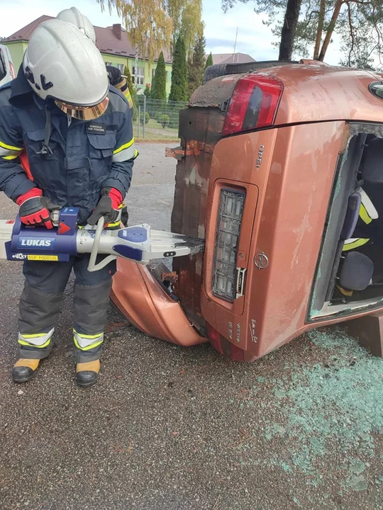 Strażacy z OSP Podosie na ćwiczeniach