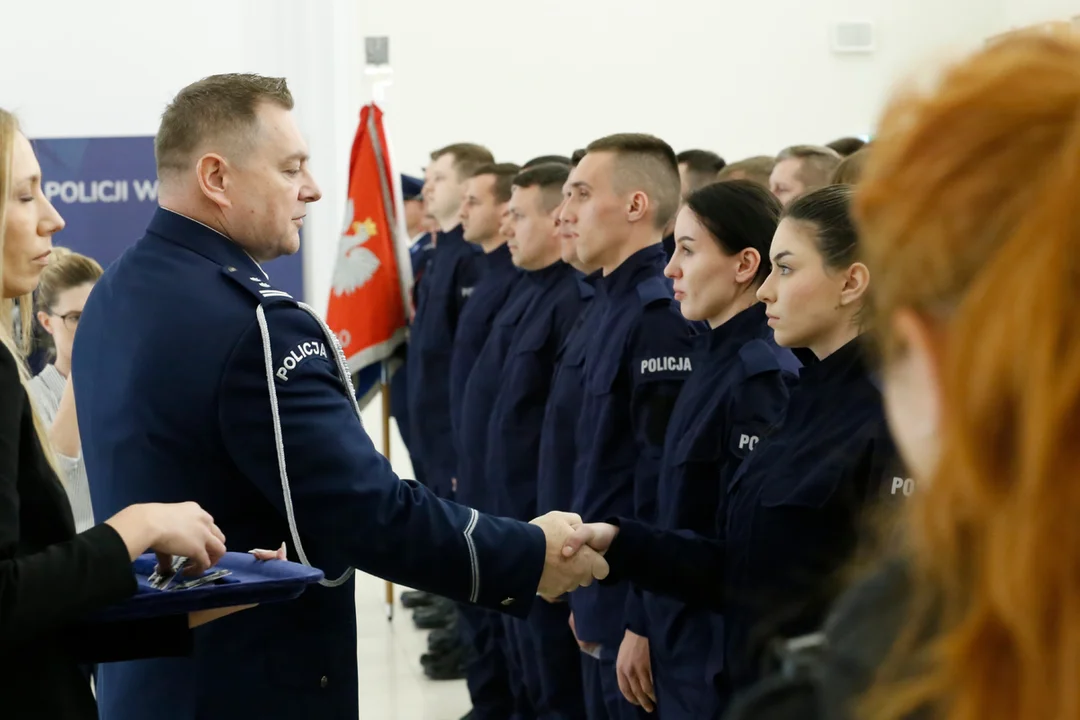 Now policjanci w lubelskim garnizonie. Kilku z nich już służyło