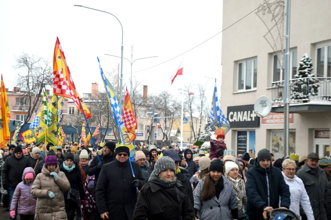 Wędrowaliśmy z Trzema Królami po ulicach Łukowa