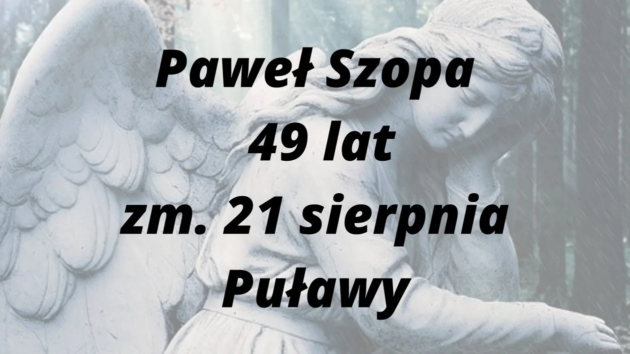 Zmarli z powiatu puławskiego ( 21.08 - 06.09)