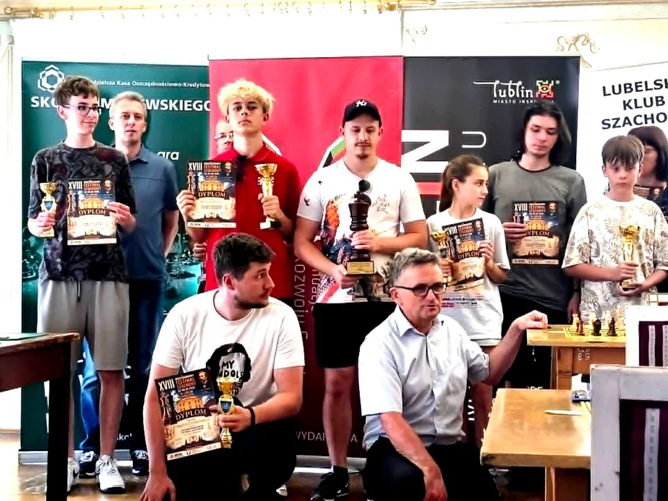 Sukcesy szachistów z Lubartowa na turnieju w Lublinie - Zdjęcie główne