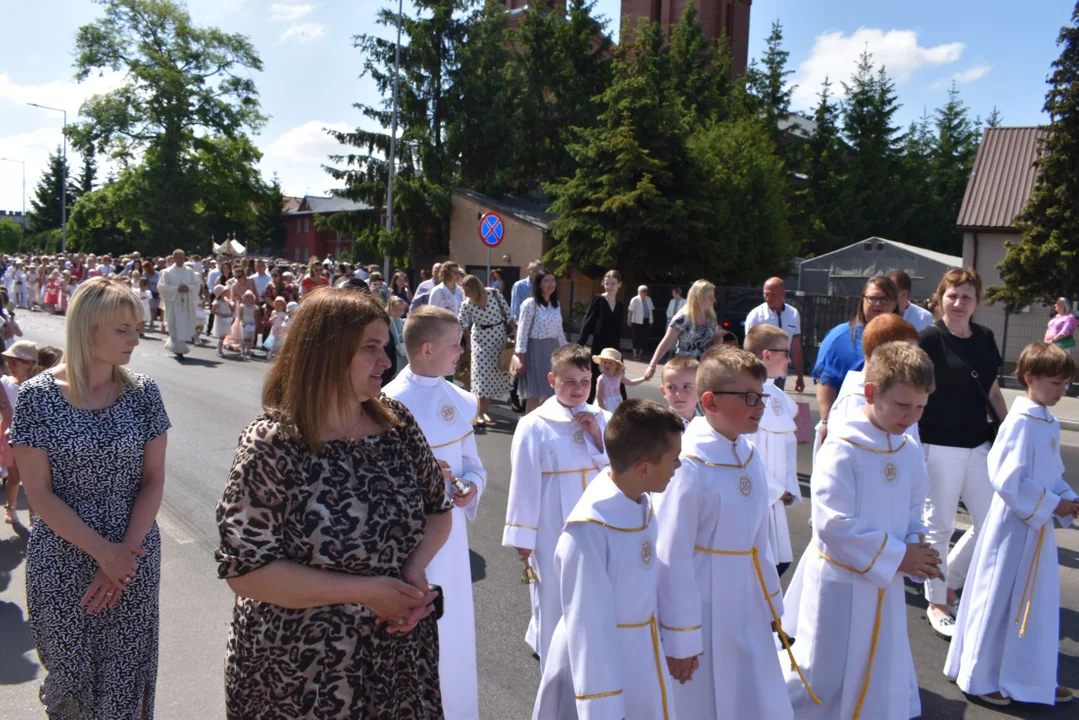 Święto Bożego Ciała w parafii Matki Kościoła w Łukowie