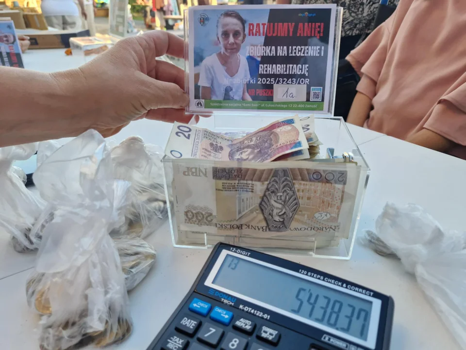 Tyle uzbierali dla chorej zamościanki - Zdjęcie główne