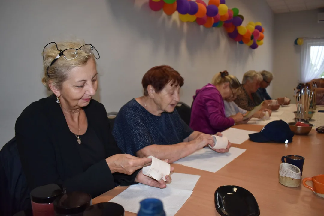 Warsztaty ceramiczne "COOLturowa TRADYCJA" Gminnej Biblioteki Publicznej w Łukowie