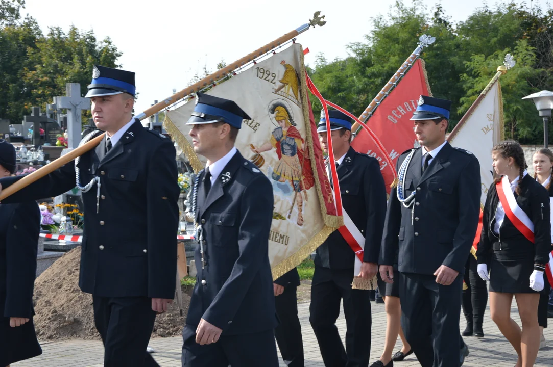 Odsłonięcie nagrobka żołnierza AK Karola Chlebickiego w Chodlu