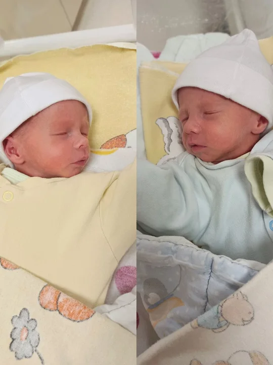 Noworodki urodzone w lubartowskim szpitalu. Podwójne szczęście: Bartek i Kacper - Zdjęcie główne