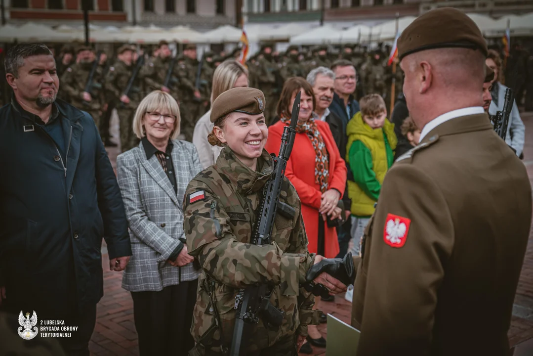 Lubelscy terytorialsi świętowali. Była przysięga wojskowa, defilada i piknik