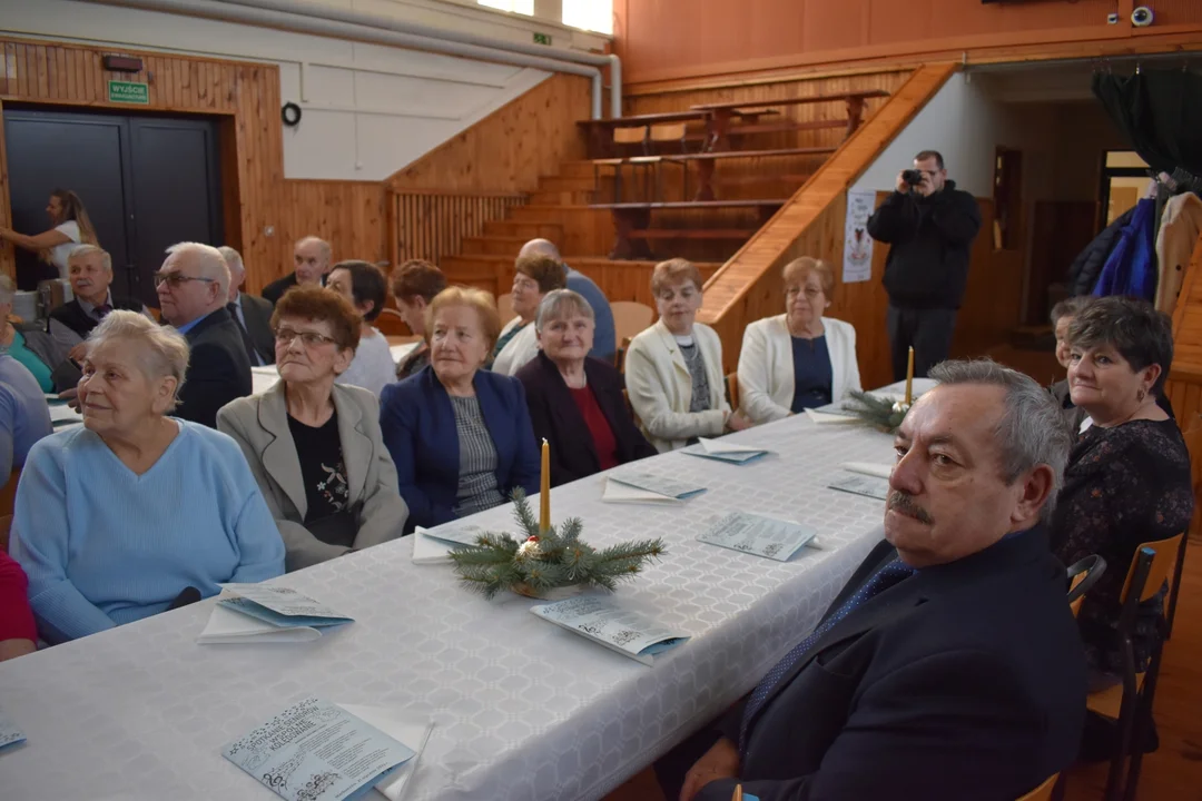 Spotkanie noworoczne dla seniorów w Markuszowie