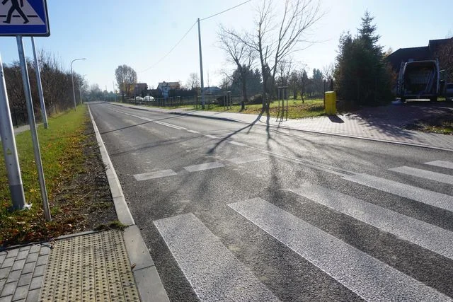 Otwarcie drogi w Sadurkach