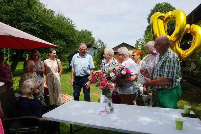 100 - lecie urodzin mieszkanki gminy Nałęczów