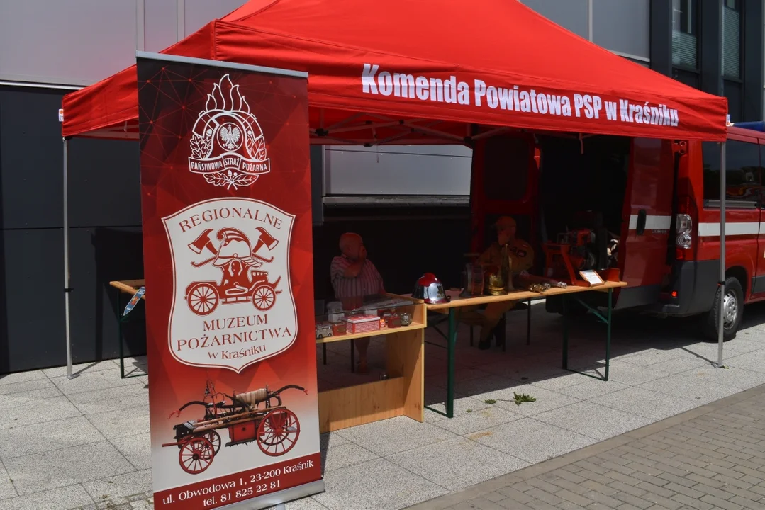 Wystawa sprzętu pożarniczego w Puławach