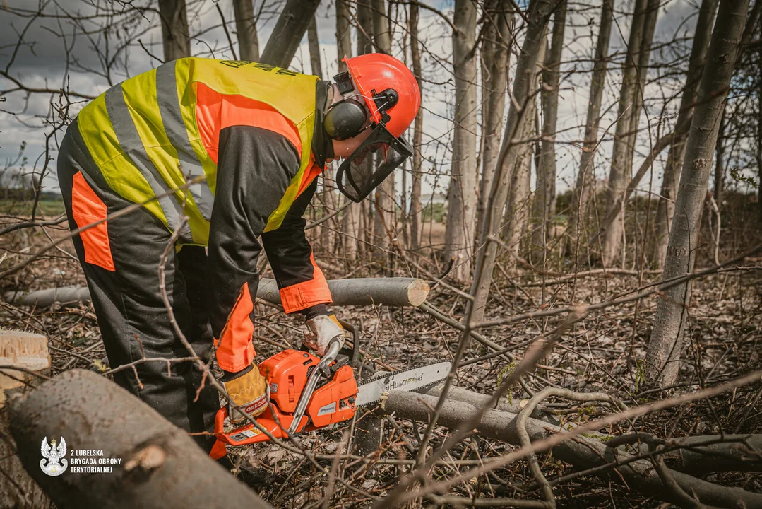 Saperzy z lubelskiej brygady WOT. Pomagają po powodziach i wichurach