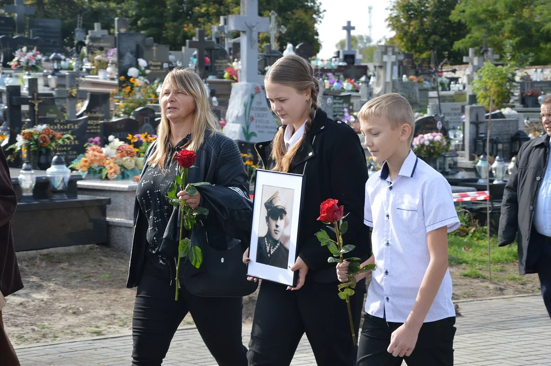 Odsłonięcie nagrobka żołnierza AK Karola Chlebickiego w Chodlu