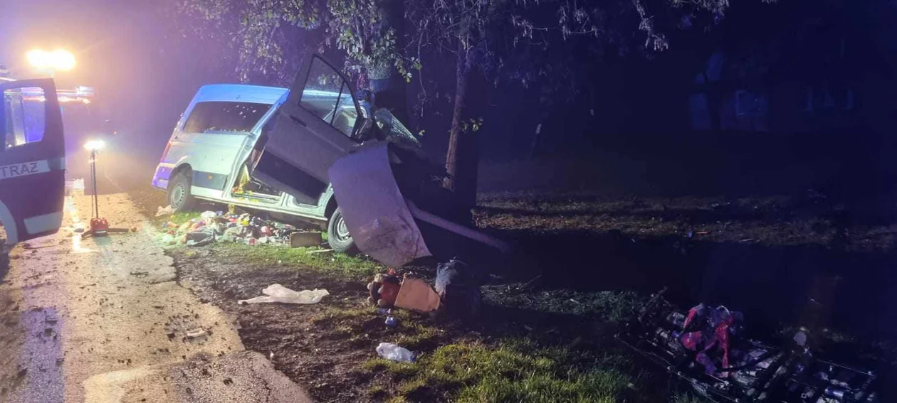 Wypadek w Wereszynie. Trzy ofiary śmiertelne, w tym 6-letnia dziewczynka