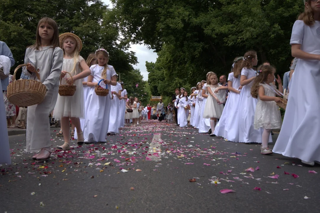 Procesja  Bożego Ciała w Puławach