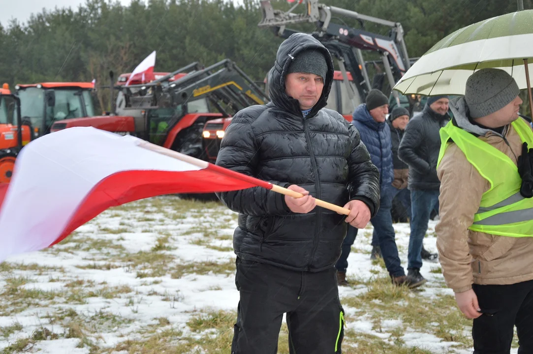 Protest rolników w Chodlu