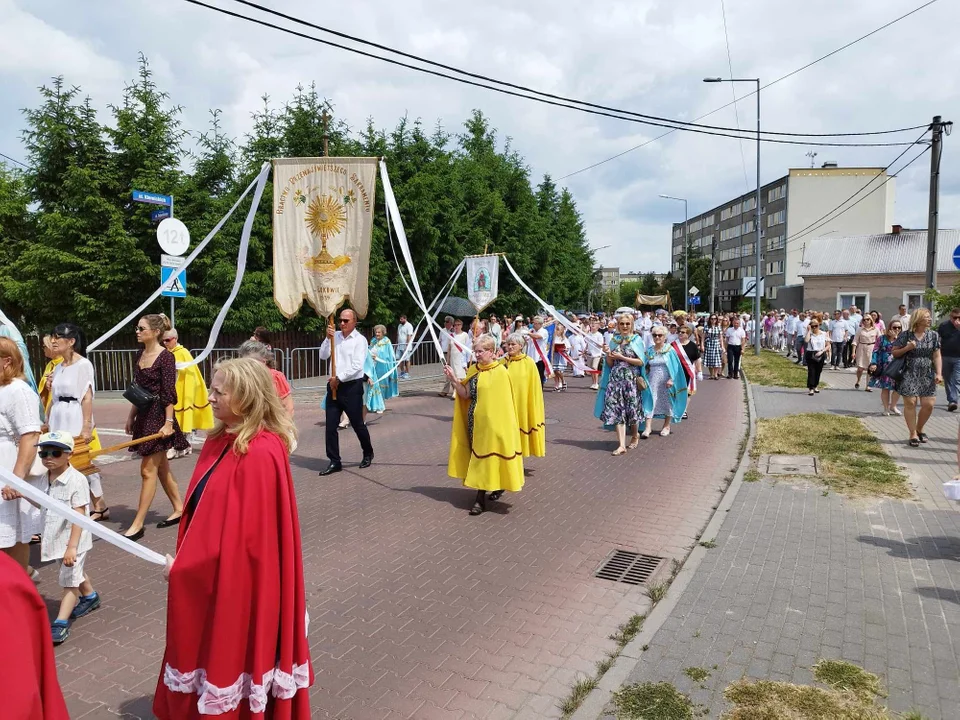 Uroczystość Najświętszego Ciała i Krwi Chrystusa w parafii Świetego Brata Alberta w Łukowie