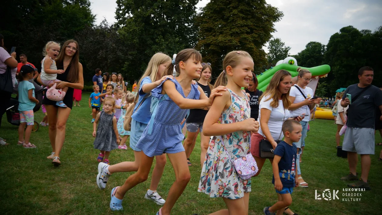 Festiwal Balonów, Baniek Mydlanych i Kolorów w Parku Miejskim w Łukowie