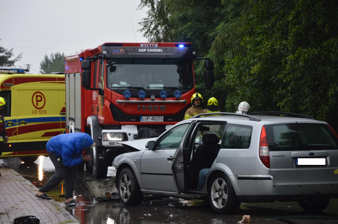 Wypadek drogowy w Ratoszynie Pierwszym