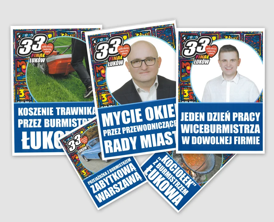 WOŚP w Łukowie – politycy oferują atrakcyjne usługi! Licytuj, pomagaj i zagoń ich do roboty! - Zdjęcie główne