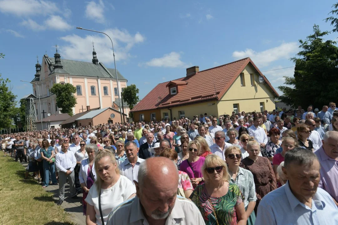 Boże Ciało w Parafii Podwyższenia Krzyża Świętego w Łukowie.