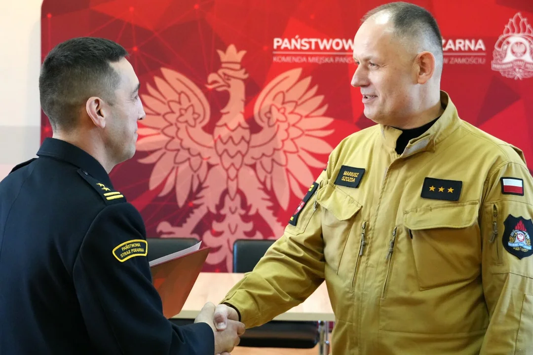 Zamość żegna zasłużonego strażaka (foto) - Zdjęcie główne