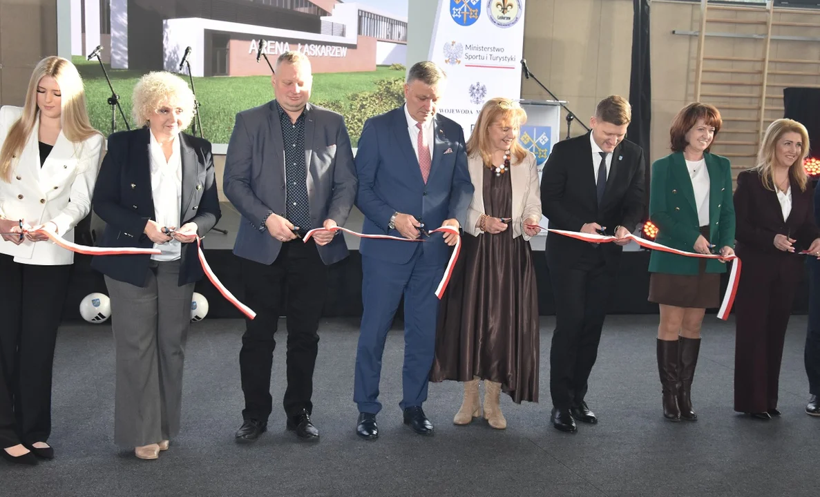 Wielkie otwarcie Areny Łaskarzew! Nowoczesna hala za 20 mln zł ma służyć kolejnym pokoleniom mieszkańców - Zdjęcie główne