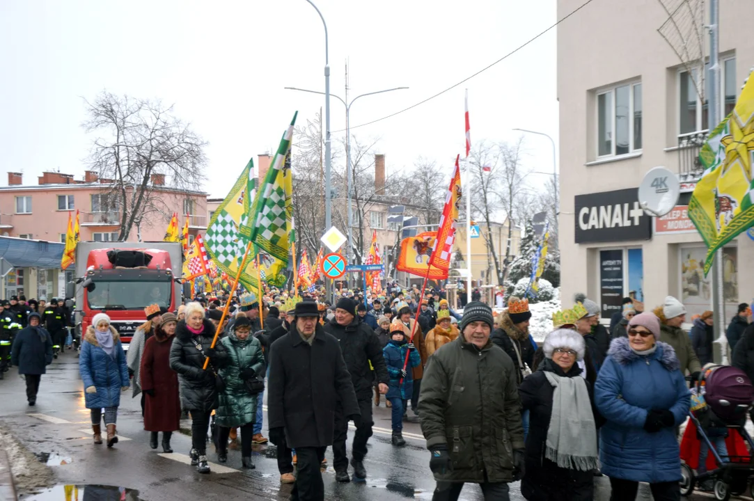 Wędrowaliśmy z Trzema Królami po ulicach Łukowa