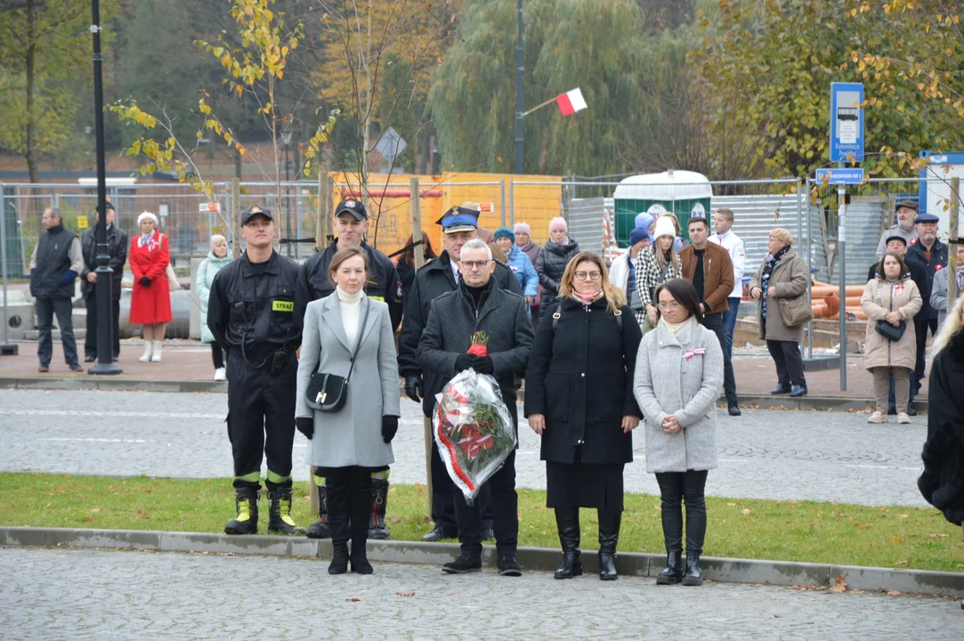 Obchody 105. rocznicy odzyskania niepodległości w Poniatowej