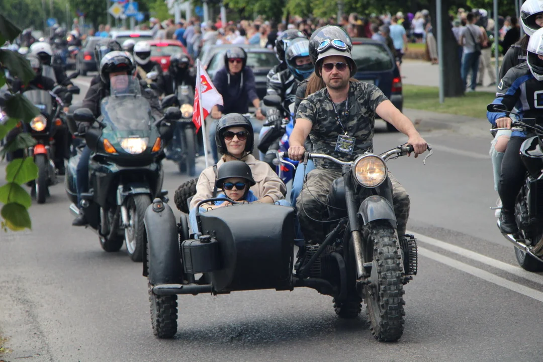 Parada motocykli w Lubartowie (zdjęcia) - Zdjęcie główne