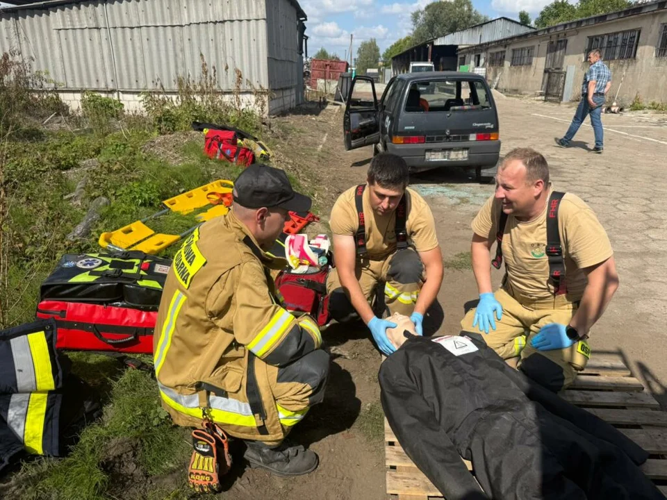 Szkolenie strażaków OSP zakończone w Parczewie. 24 osoby zdały kurs