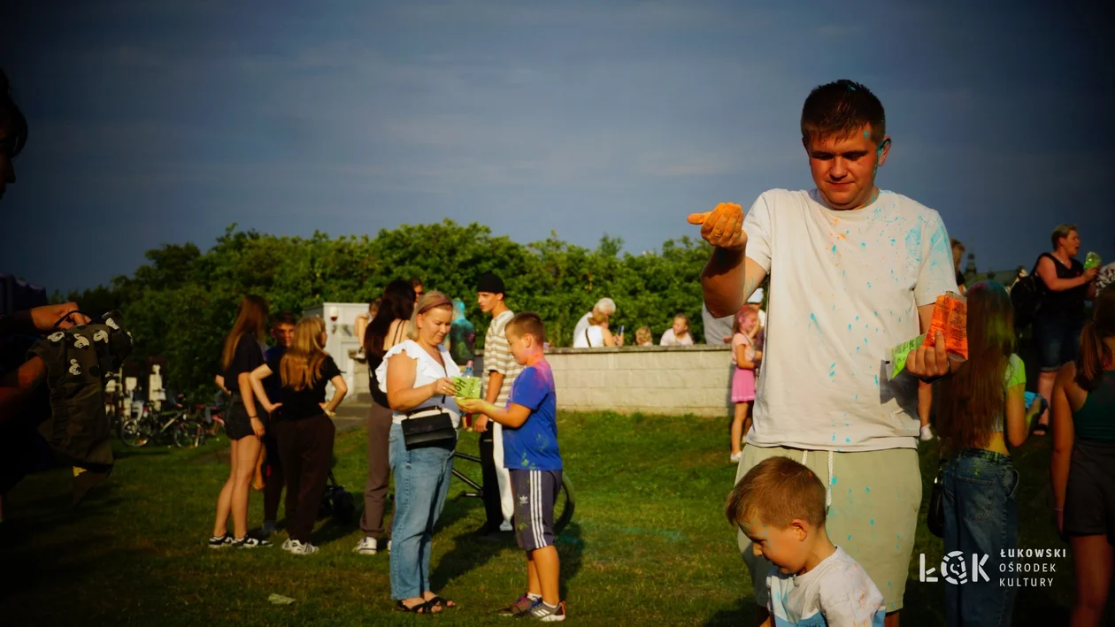 Festiwal Balonów, Baniek Mydlanych i Kolorów w Parku Miejskim w Łukowie