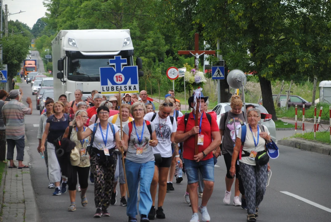 Pielgrzymi w Opolu Lubelskim