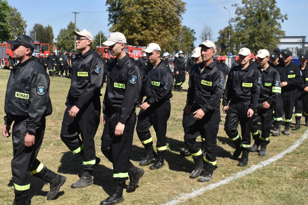 Powiatowe zawody strażackie w Końskowoli
