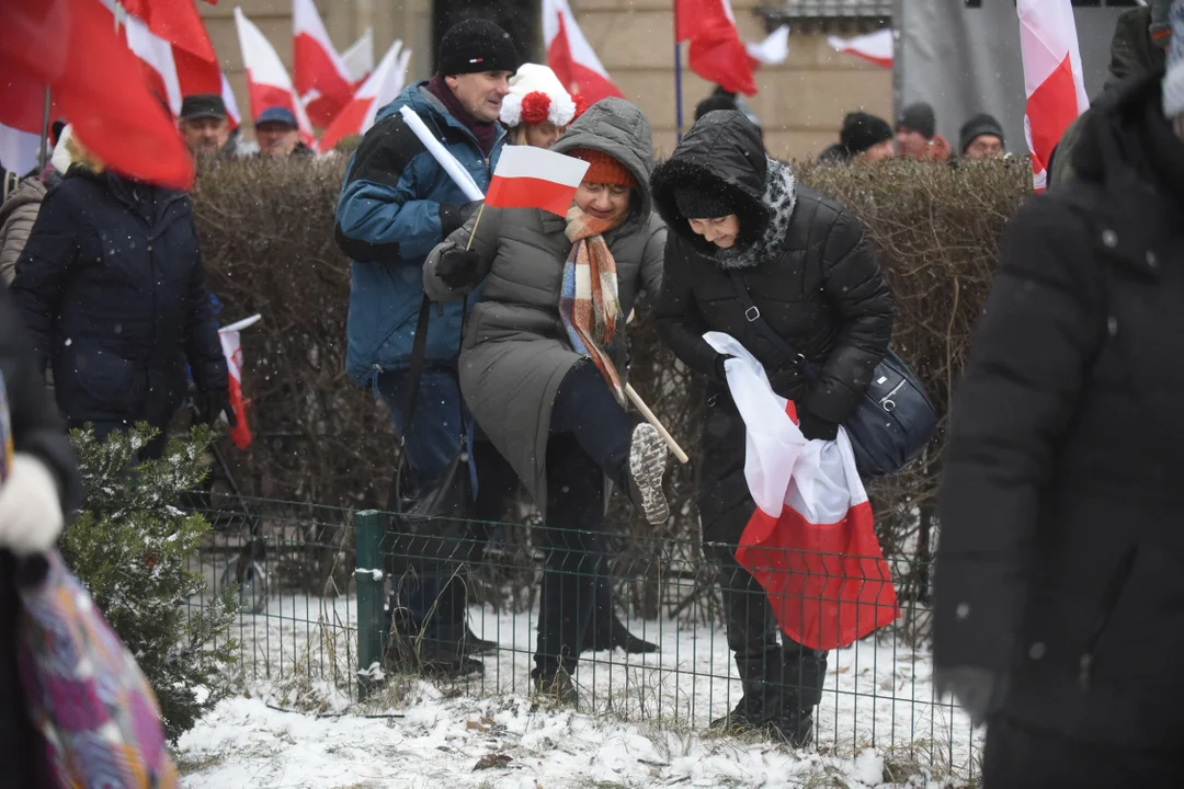 "Protest Wolnych Ludzi" w Warszawie [GALERIA]