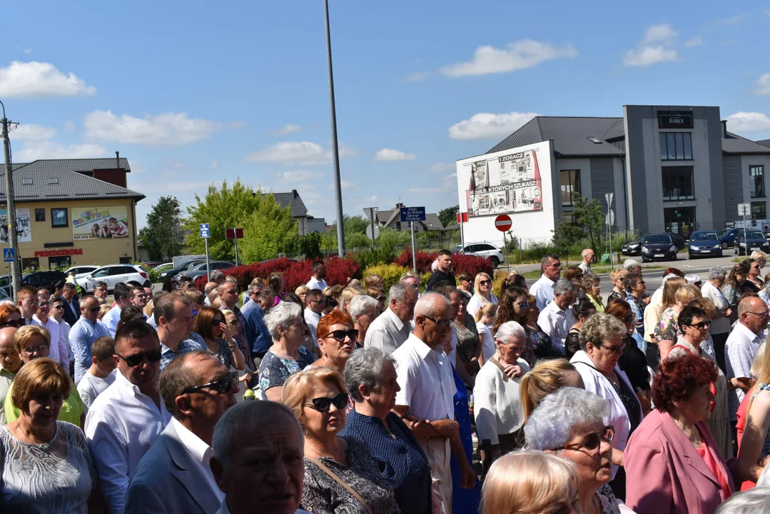 Święto Bożego Ciała w parafii Matki Kościoła w Łukowie