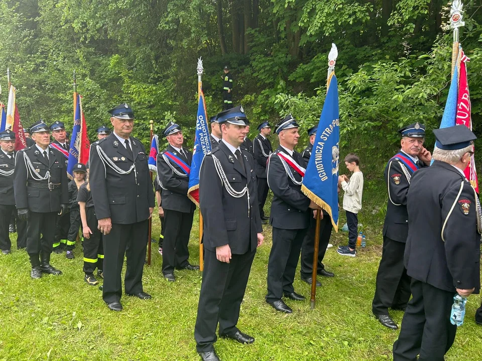 Pielgrzymka strażaków do Kębła