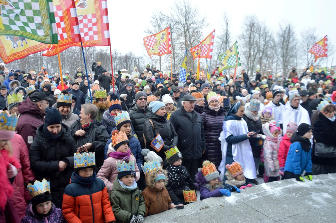 Wędrowaliśmy z Trzema Królami po ulicach Łukowa