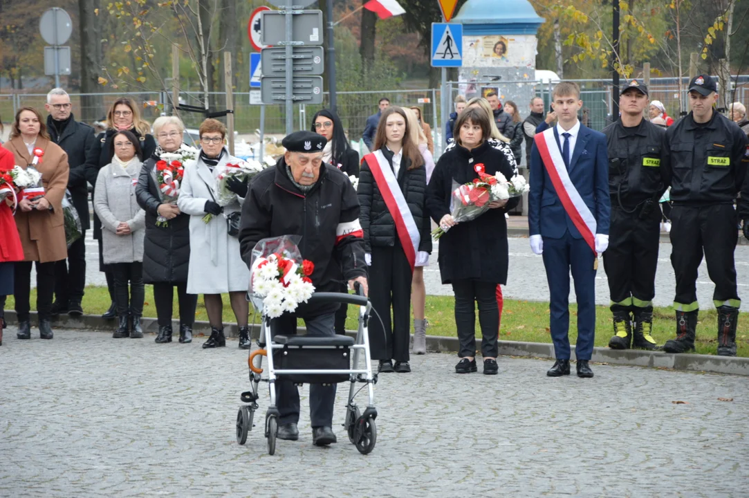 Obchody 105. rocznicy odzyskania niepodległości w Poniatowej