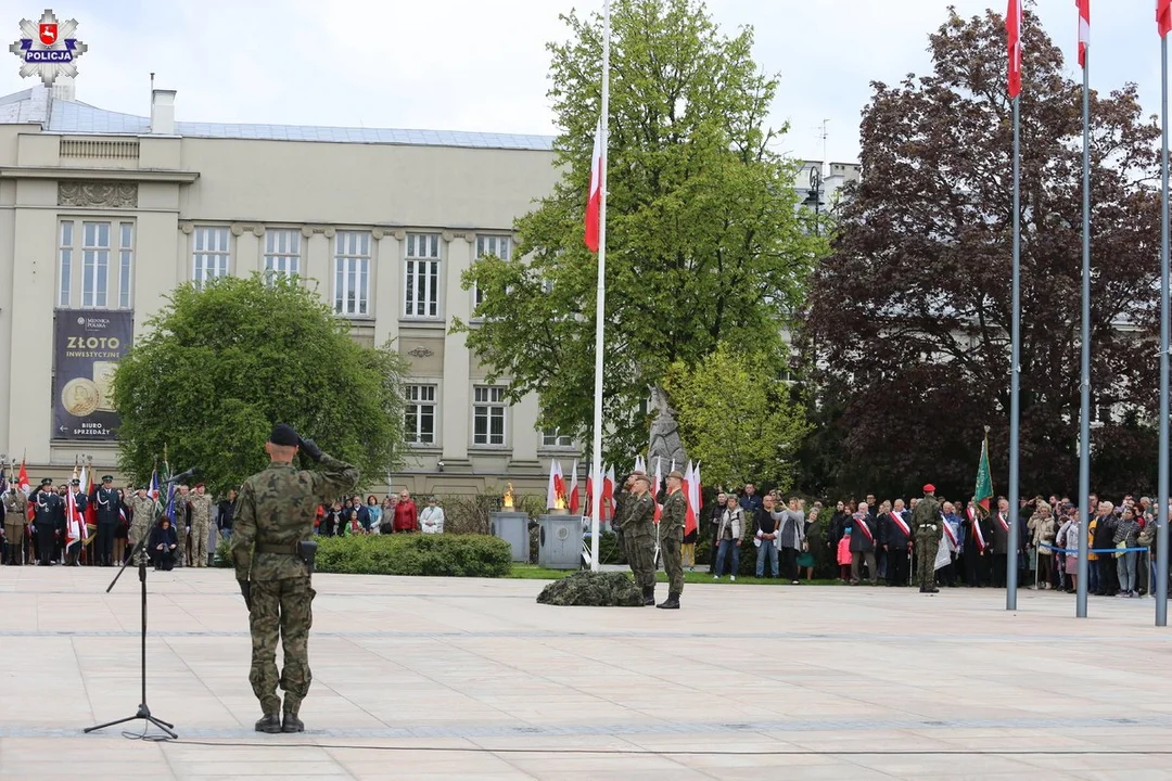 Lublin uczcił rocznicę uchwalenia Konstytucji 3 Maja - Zdjęcie główne