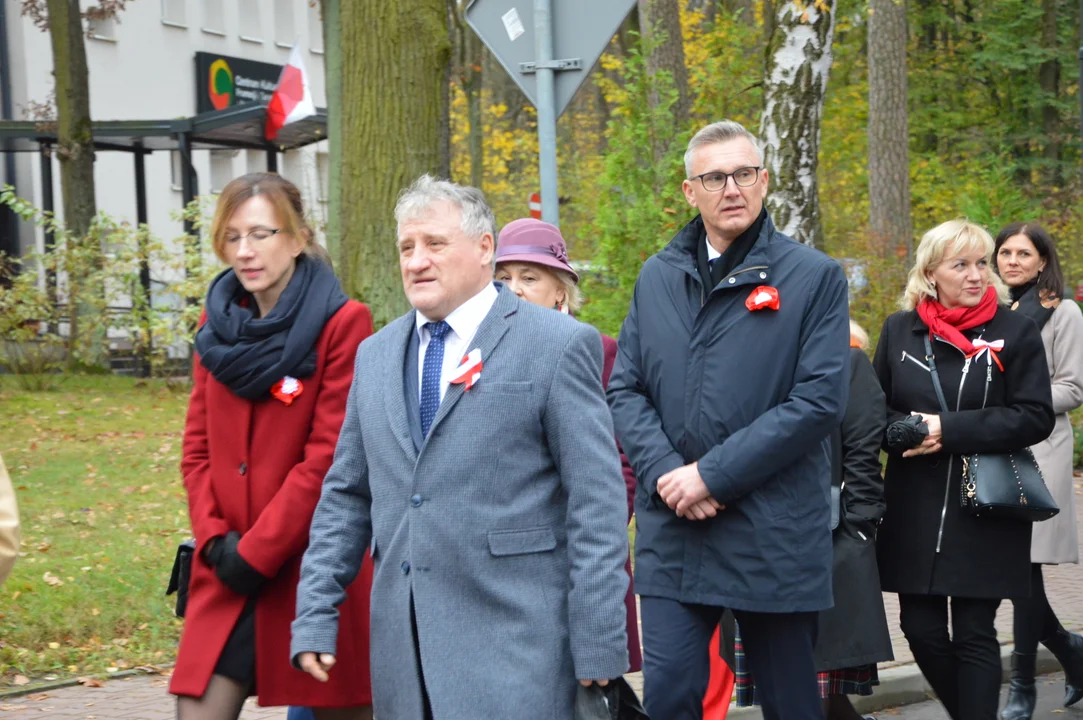 Obchody 105. rocznicy odzyskania niepodległości w Poniatowej