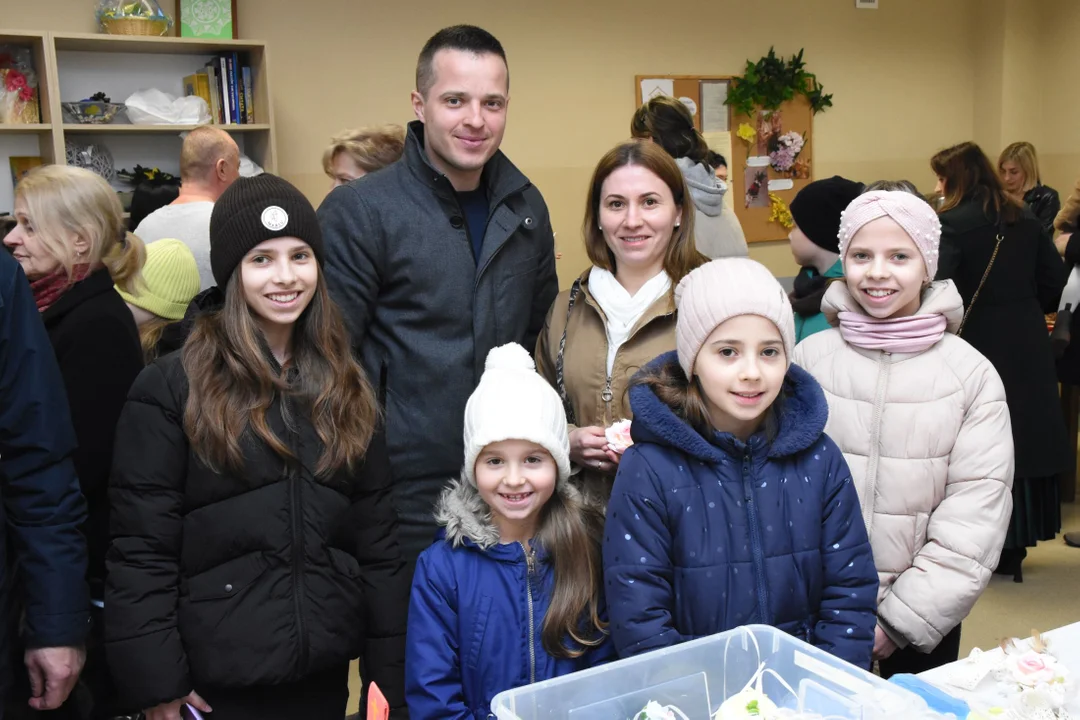 Piękne ozdoby wielkanocne na kiermaszu w Anielinie