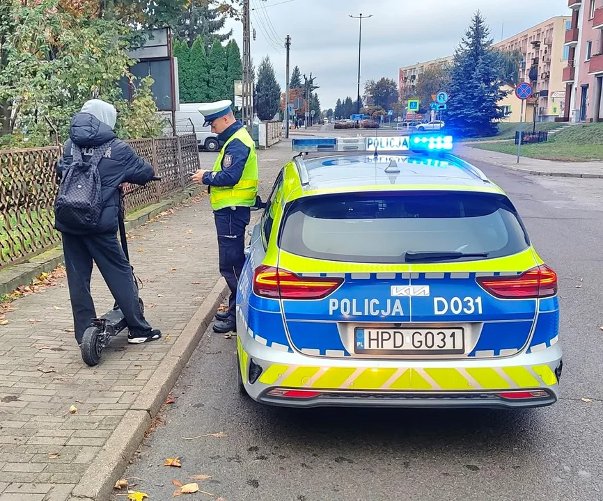 Działania „Bezpieczeństwo kierujących hulajnogami elektrycznymi” na terenie powiatu