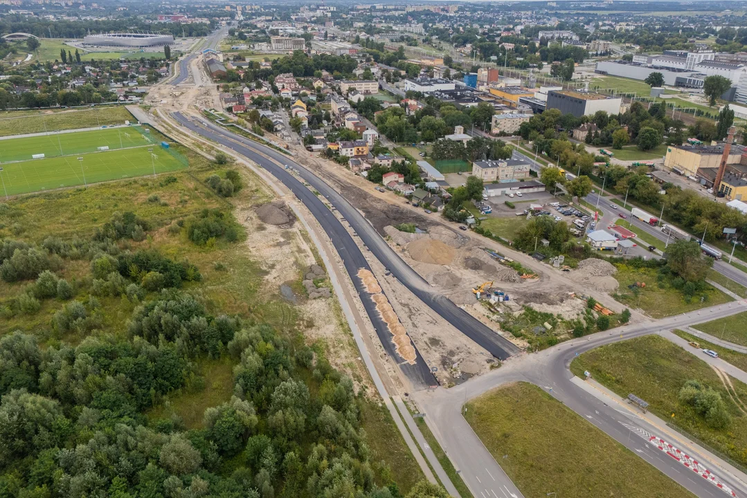 Lublin: Budowa przedłużenia Lubelskiego Lipca '80 na półmetku. Co dzieje na budowie? - Zdjęcie główne